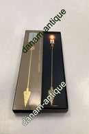 Georg Jensen Golden Christmas Lyseholder - Kræmmerhus 1995