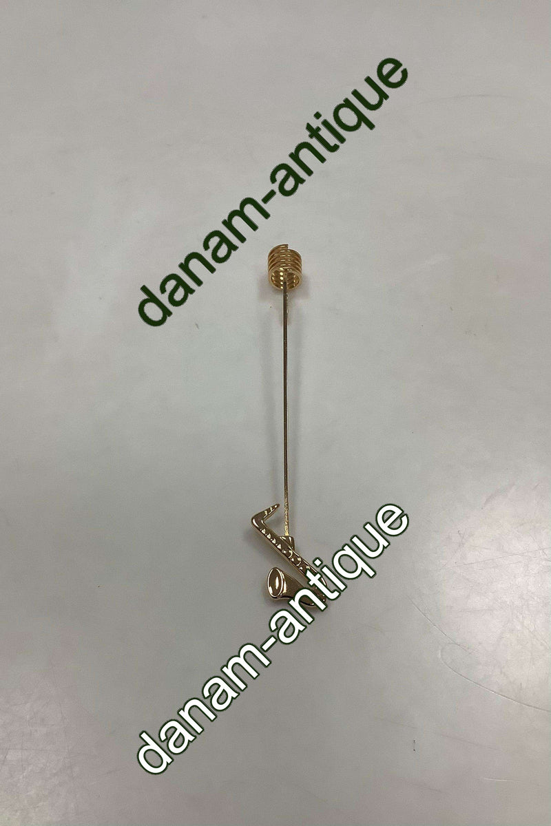 Georg Jensen Golden Christmas Lyseholder - Saxofon 1996