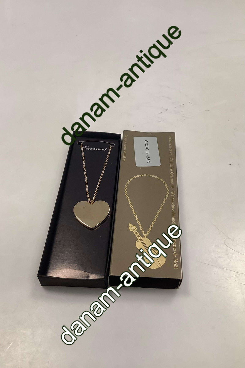 Georg Jensen Ornament Forgyldt Hjerte 1990