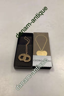 Georg Jensen Ornament Forgyldt Kringle 1992