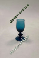 Bertil Vallien Boda Glass Blue Series Liqueur Glass
