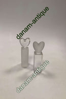 Sæt Holmegaard Hjerte Lysestager