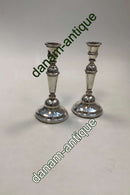 Par Sølvplet Lysestager