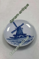 Royal Copenhagen 2010 Plaquette SAS No 4  Motiv: Danish Windmill