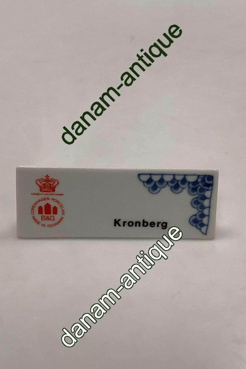 Bing og Grøndahl Forhandler Skilt Kronberg