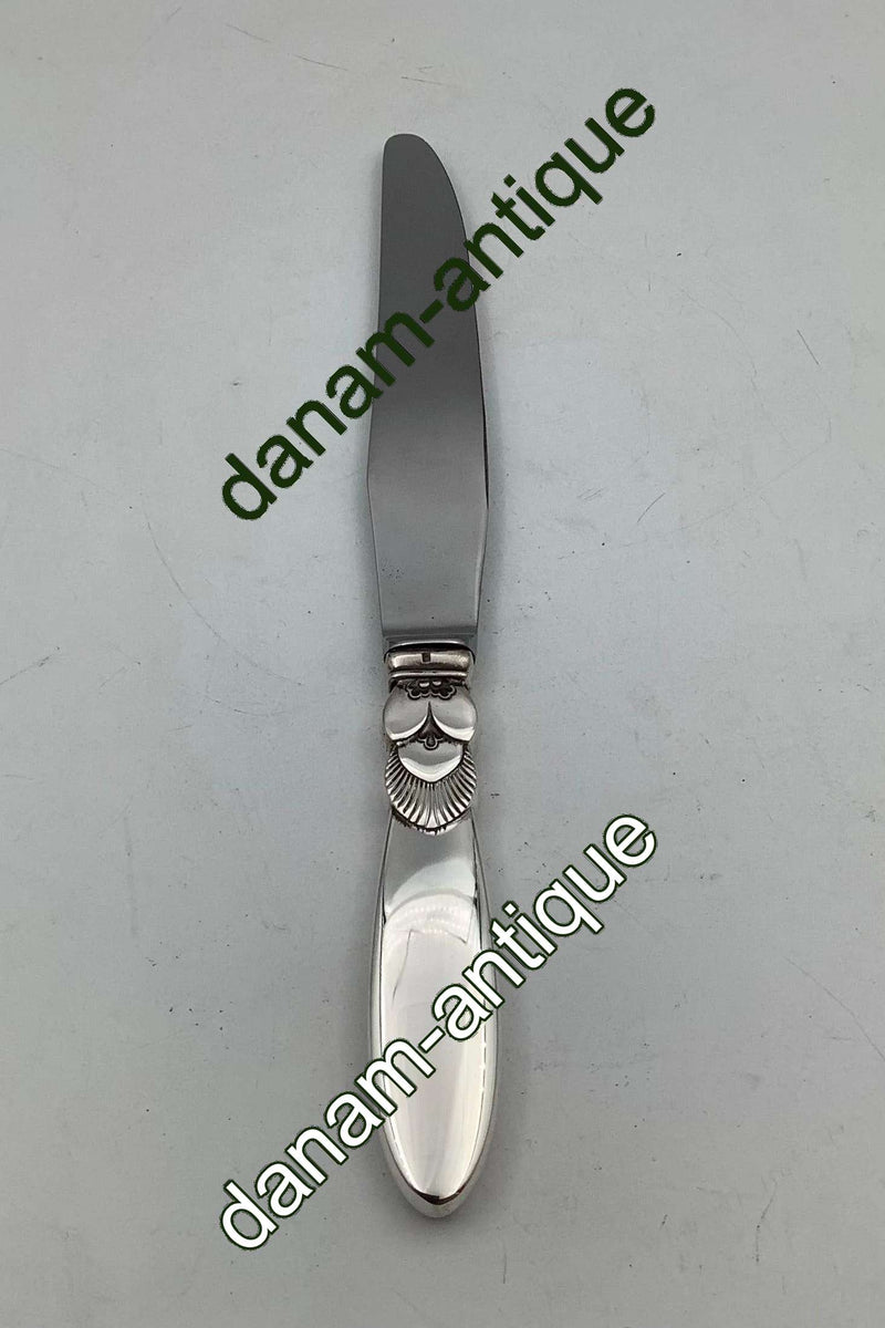 Georg Jensen Sterling Sølv Kaktus Frokost Kniv