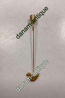 Georg Jensen Golden Christmas Lyseholder - Fugl 1991