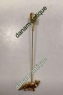 Georg Jensen Golden Christmas Lyseholder - Ræv 2002