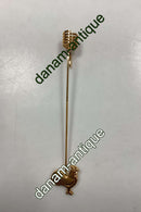 Georg Jensen Golden Christmas Lyseholder - Hane 1999