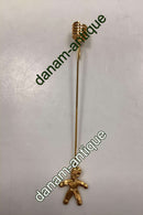 Georg Jensen Golden Christmas Lyseholder - Garnnisse 2001