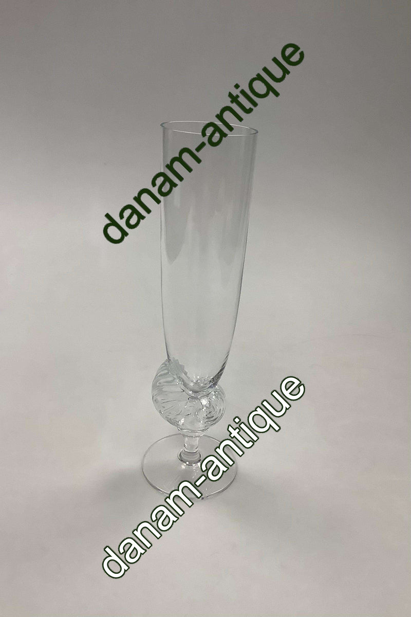 Holmegaard Neptun Champagneglas af Darryle Hinz