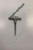 Beautiful Danish Corkscrew in Silverplate