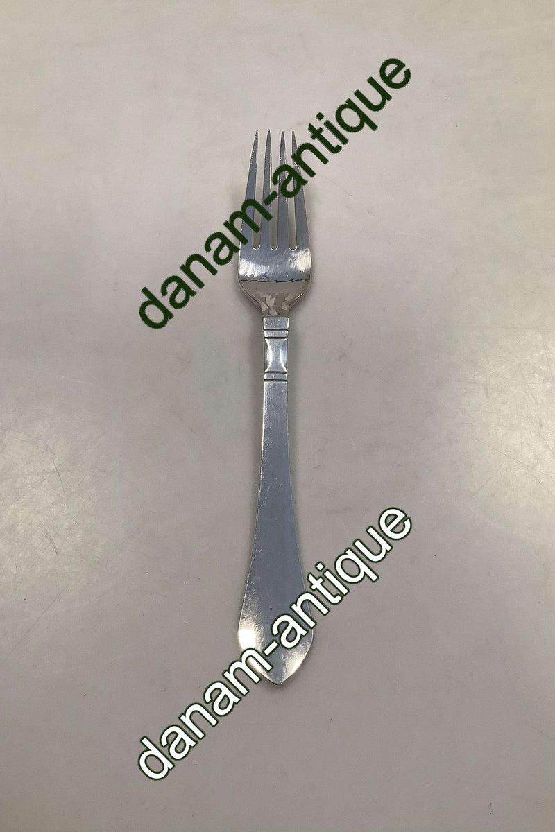 Georg Jensen Sterling Sølv Antik Middagsgaffel No. 002