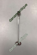 Georg Jensen Golden Christmas Lyseholder - Kringle 1992 / Palladium