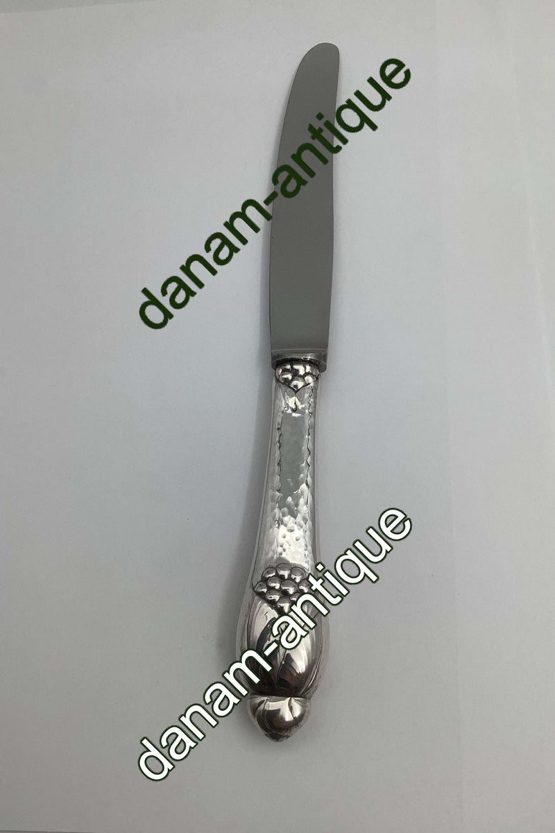 Evald Nielsen No 6 Sølv Middagsknive