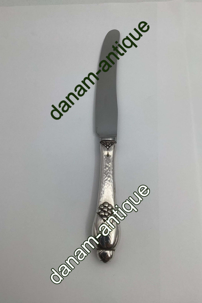 Evald Nielsen No 6 Sølv Middagskniv