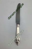 Evald Nielsen No. 2 Kniv i Sølv og Rustfrit Stål