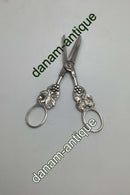 Danish Silver/steel grape shears