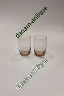 Et par Holmegaard Sodavandglas