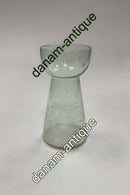 Clear Hyacinth glass with cuts Holmegaard / Kastrup / Fyens Glasværk