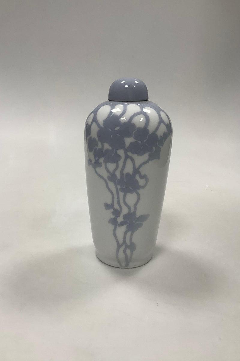 Royal Copenhagen Art Nouveau Unika Låg Vase af Berta Nathanielsen fra 1898 - Danam Antik