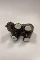 Royal Copenhagen Bjørnefar/Stående Brun Bjørn No. 21519 - Danam Antik