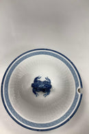 Royal Copenhagen Blå Vifte Stort Terrin med låg No. 11501 - Danam Antik