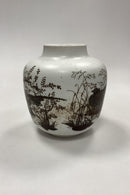 Royal Copenhagen Fajance Diana Vase med Fasaner No.1062/5357 - Danam Antik