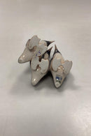 Royal Copenhagen Figur - Pingvin Trio No. 1284 - Danam Antik