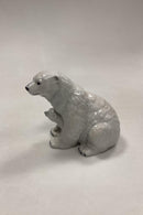 Royal Copenhagen Motherly love Figur Isbjørn Mor med unge No 353 - Danam Antik