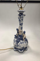 Royal Copenhagen Musselmalet Helblonde Lampe / underdel til 5 armet lysestage No 1006 - Danam Antik