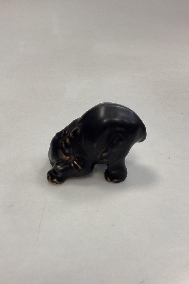 Royal Copenhagen Stentøjsfigur af Elefantunge No. 22743 - Danam Antik