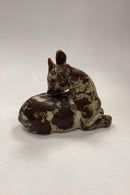 Royal Copenhagen Stentøjsfigur - Hjortekid No. 2648 - Danam Antik