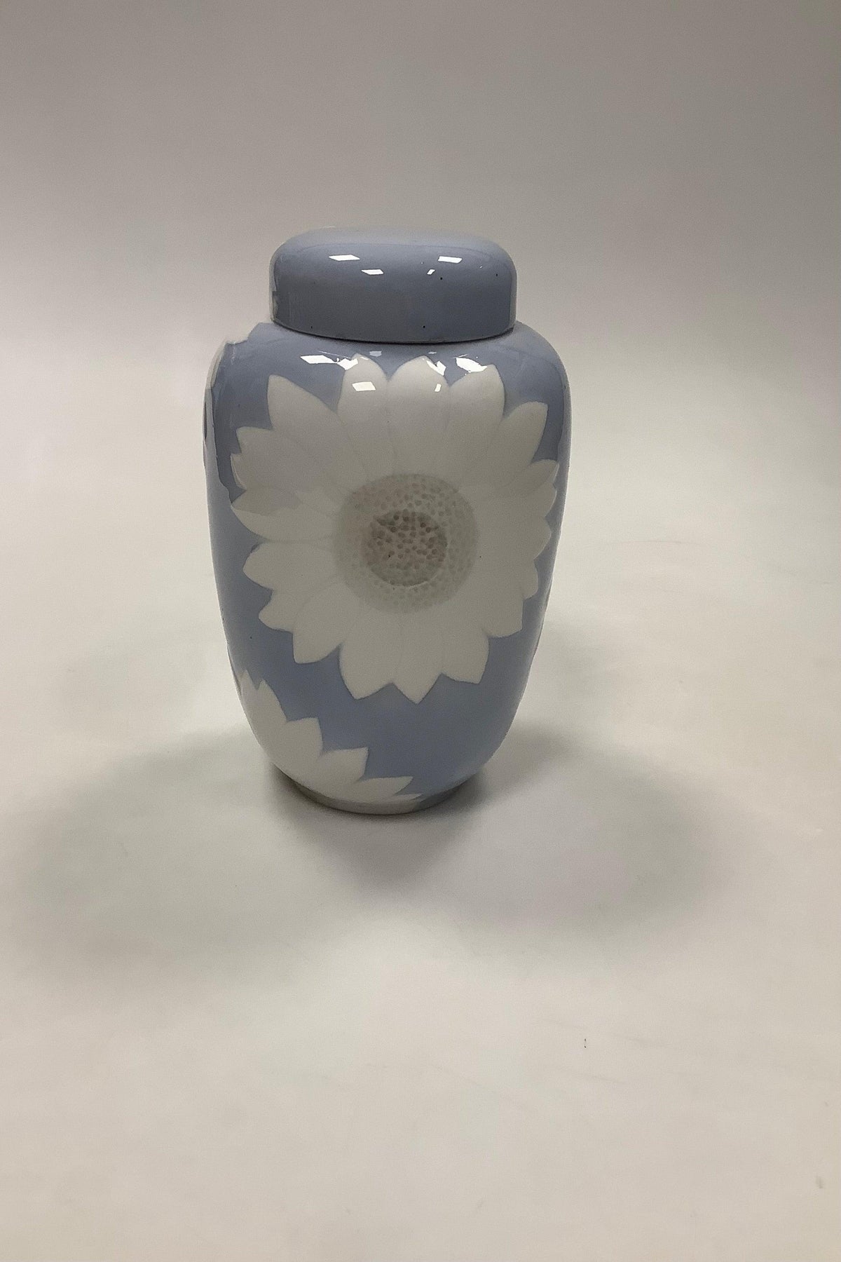 瑞】Royal Copenhagen Fajance 四方形花瓶 高22．3cm ロイヤル