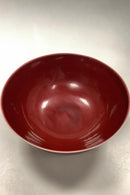 Stor Royal Copenhagen Stentøjsskål i Okseblodsglasur af Nils Thorsson - Danam Antik