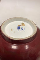 Stor Royal Copenhagen Stentøjsskål i Okseblodsglasur af Nils Thorsson - Danam Antik