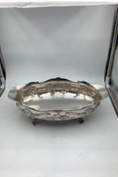 Par Anton Michelsen Sterling Oval Skåle på Fødder fra 1917 - Danam Antik