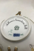Sæt på 12 Royal Copenhagen Flora Danica Bouillon Kopper med underskål No 20/3612 - Danam Antik