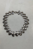 Georg Jensen Nanna Ditzel Sterling Sølv Halskæde No 106 - Danam Antik