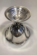 Kay Bojesen Sølv skål med Sten monteret - Danam Antik