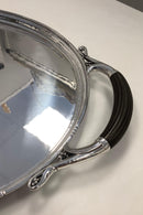 Georg Jensen Sterling Sølv Servingsbakke No 71 - Danam Antik