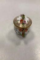 Sæt på 12 Antikke Royal Copenhagen Flora Danica Cremekopper No 20/3514 - Danam Antik