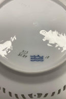 Sæt på 8 Royal Copenhagen Flora Danica Tallerkener med Blomster No 213/3584 - Danam Antik