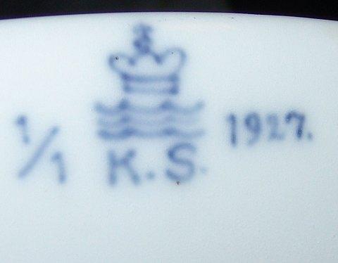Royal Copenhagen Unika Vægtallerken af Karl Sørensen fra 1927 - Danam Antik