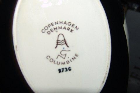 Aluminia Royal Copenhagen Columbine Vase No 2730 - Danam Antik