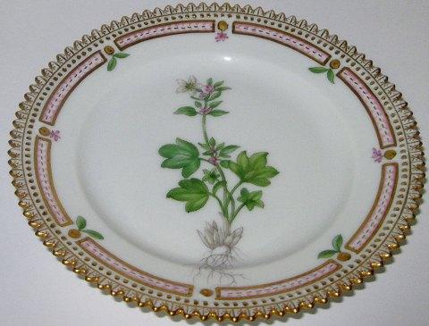 Kgl. Porcelæn Flora Danica tallerken No 3552 - Danam Antik