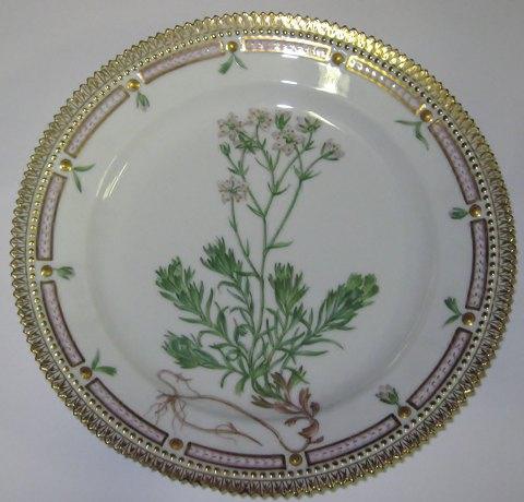 Kgl. Porcelæn Flora Danica Frokosttallerken No 3550 - Danam Antik