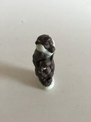 Royal Copenhagen Jeanne Grut Abe figur og Abe figur med unge - Danam Antik