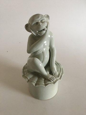 Royal Copenhagen Art Nouveau Unika Abe af Thylstrup