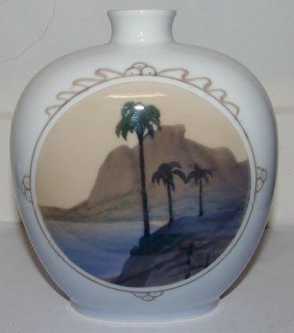 Royal Copenhagen Art Nouveau Vase No 2280/134E Rio de Janeiro - Danam Antik